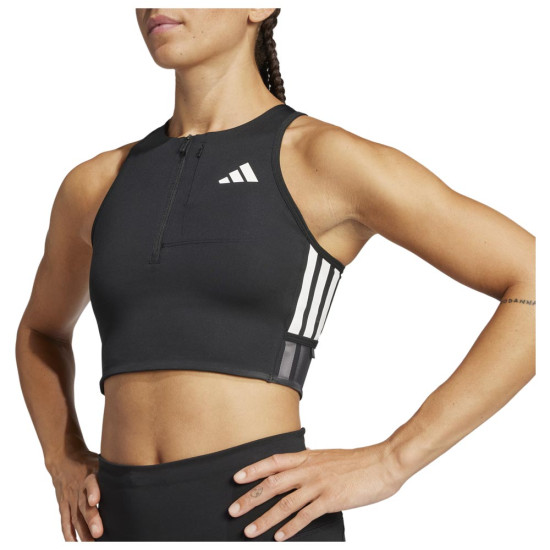 Adidas Γυναικεία αμάνικη μπλούζα Adizero Running Crop Top Adidas Γυναικεία αμάνικη μπλούζα Adizero Running Crop Top